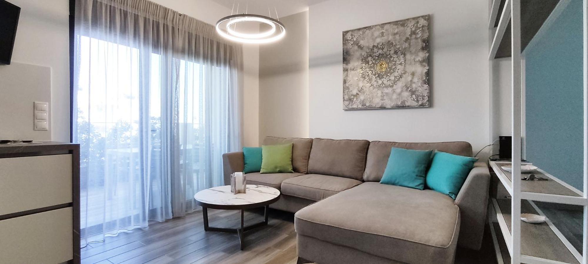 Aquadia Beach Apartment Chania  Bagian luar foto